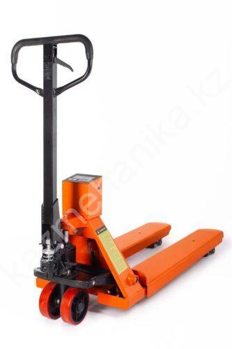 Тележка гидравлическая с весами TOR CBY.CW2. 2500 (полиуретановые колеса)