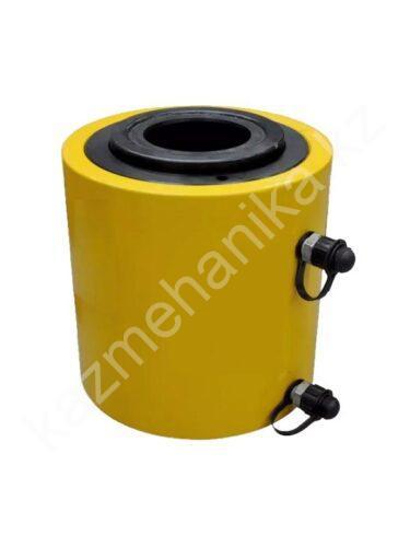 Домкрат гидравлический TOR ДП100Г100 (HHYG-100100KS), 100 т с полым штоком