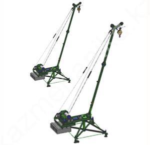 Кран стреловой поворотный "МАСТЕР-3" 1000
кг 50 м без колес с грузом 1 Кран стреловой поворотный ;МАСТЕР-3; 1000 кг 50 м без колес с грузом