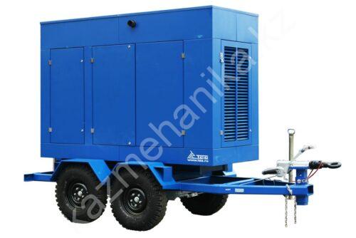 Дизельный генератор ТСС ЭД-250-Т400 в погодозащитном кожухе на прицепе 1 Фотография: Дизельный генератор ТСС ЭД-250-Т400 в погодозащитном кожухе на прицепе
