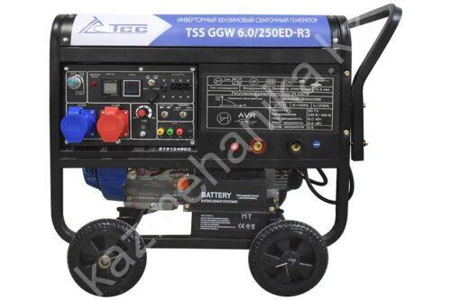 Инверторный бензиновый сварочный генератор TSS GGW 6 Фотография: Инверторный бензиновый сварочный генератор TSS GGW 6.0/250ED-R3