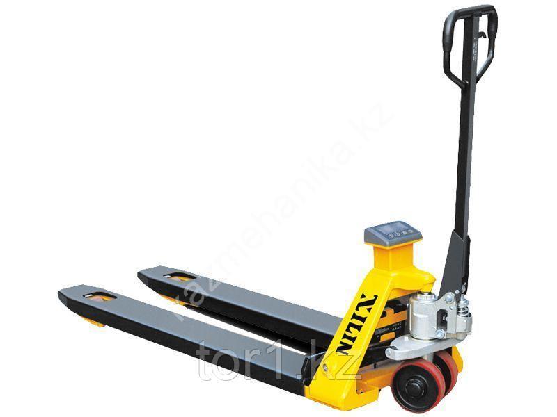 Тележка гидравлическая 2000 кг 1150 мм XILIN BFC6-7
с весами и LED-дисплеем (полиуретановые колеса) 213014040 telezhka gidravlicheskaya 2000