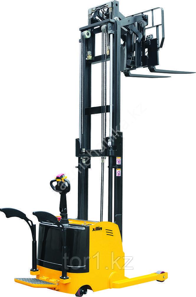 Штабелер самоходный 1,5 т 3,0 м TOR CQDH15A-II с раздвижными
вилами и противовесом (с платформой) 213015525 shtabeler samohodnyj 15