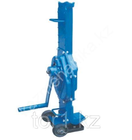 Домкрат реечный TOR SJ10-W 10 т с колесом 213017036 domkrat reechnyj tor