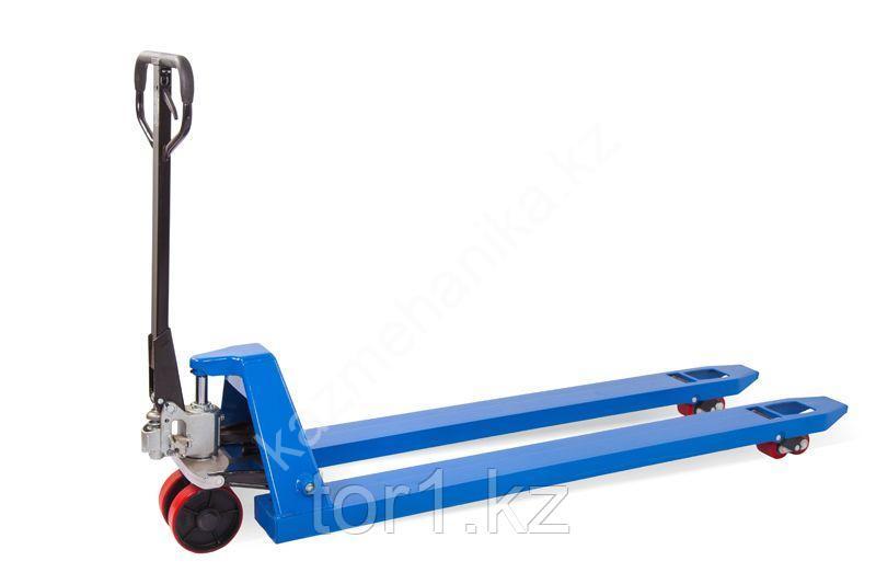 Тележка гидравлическая 2500 кг 1800 мм TOR RHP
(полиуретановые колеса) 213018762 telezhka gidravlicheskaya 2500