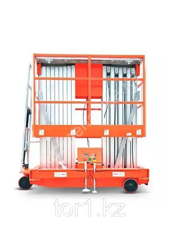 Подъемник мачтовый телескопический 200 
кг 12 м TOR GTWY12-200S AC 220V 2-мачтовый (от сети) (G)