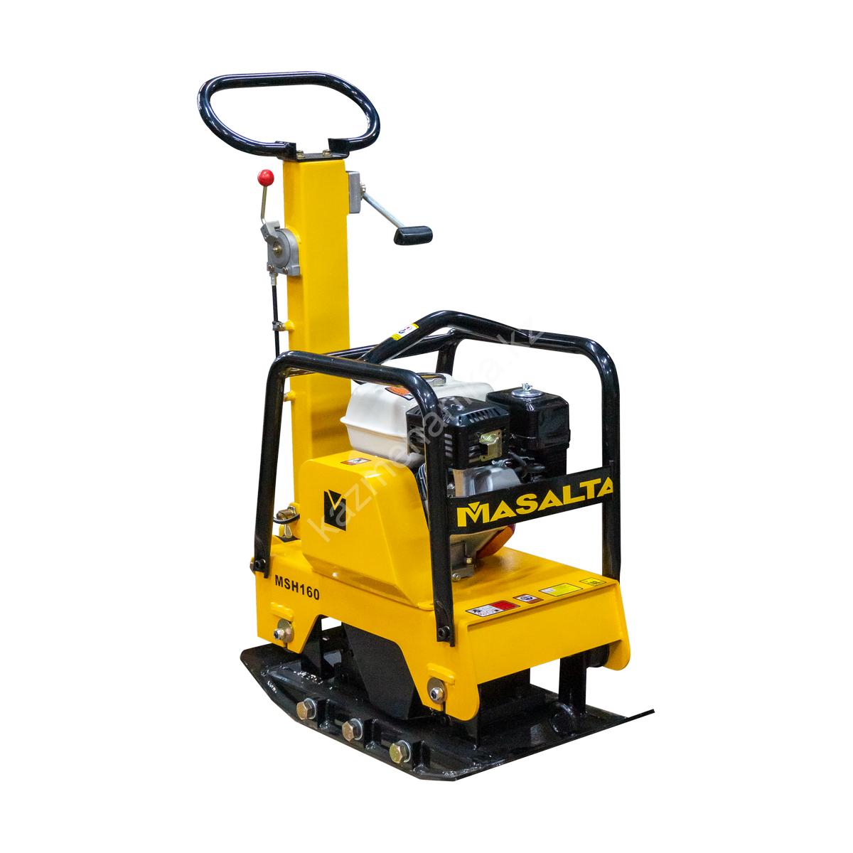 Виброплита реверсивная Masalta MSH160E-4 бензиновая (Honda GX200, 6,5 л.с., 162 кг, расширители) 71eadcc8a2545f7941b3d928fec1a758