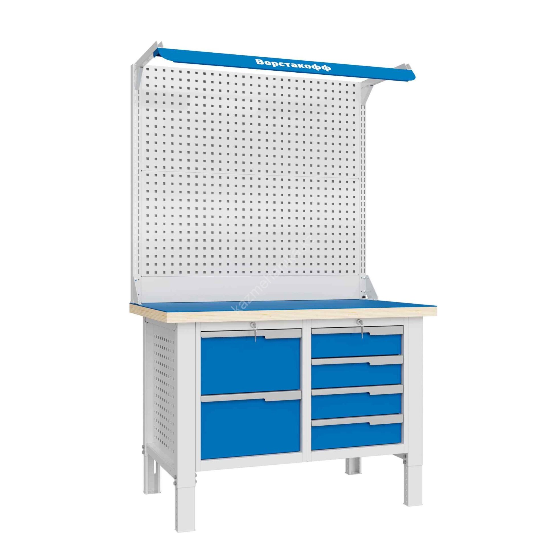 Верстак слесарный CTR 1232.S24.3-2F 01 Constructor 120.S24 10000