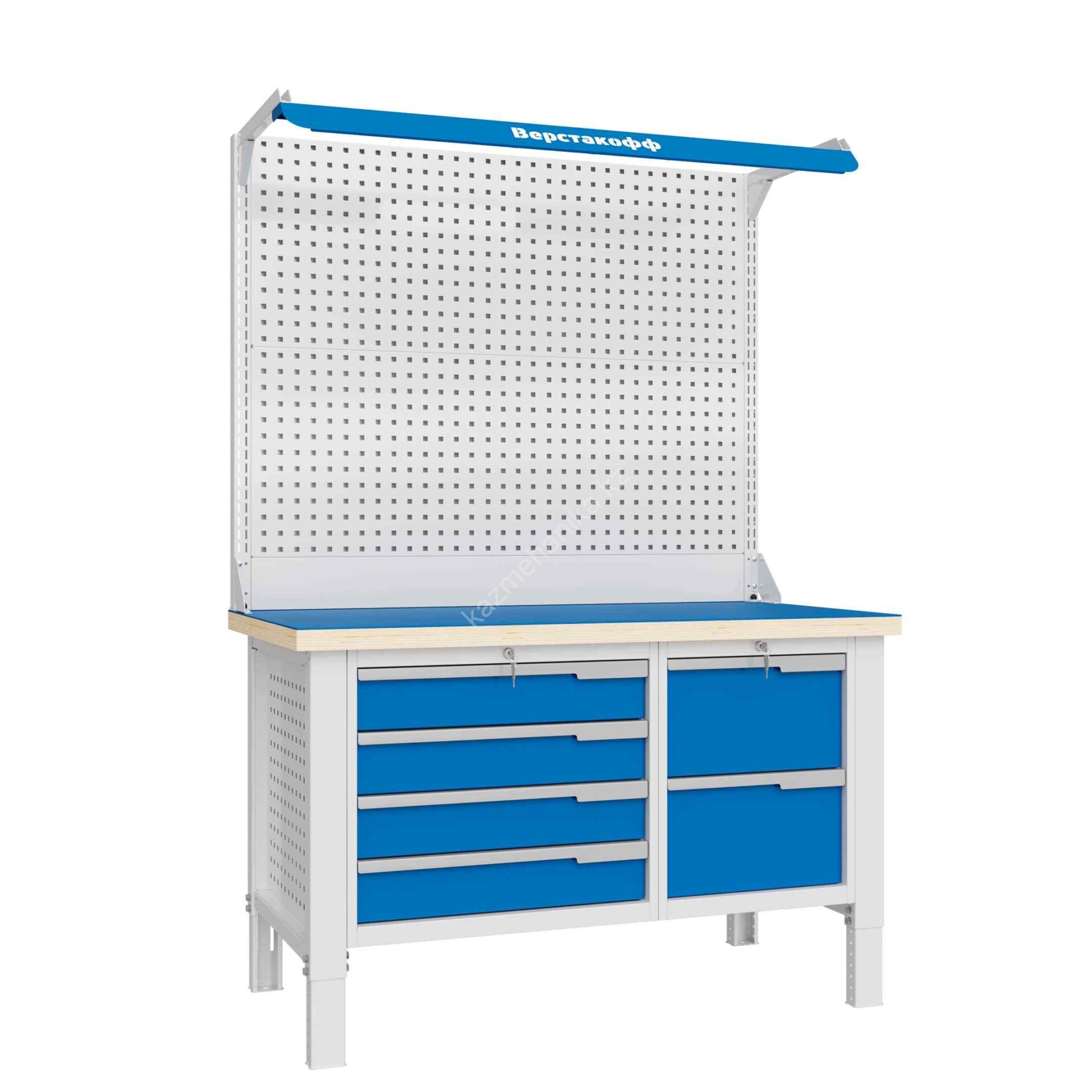 Верстак слесарный CTR 1432.S2L4.4-2F 04 Constructor 140.L4S2 10000