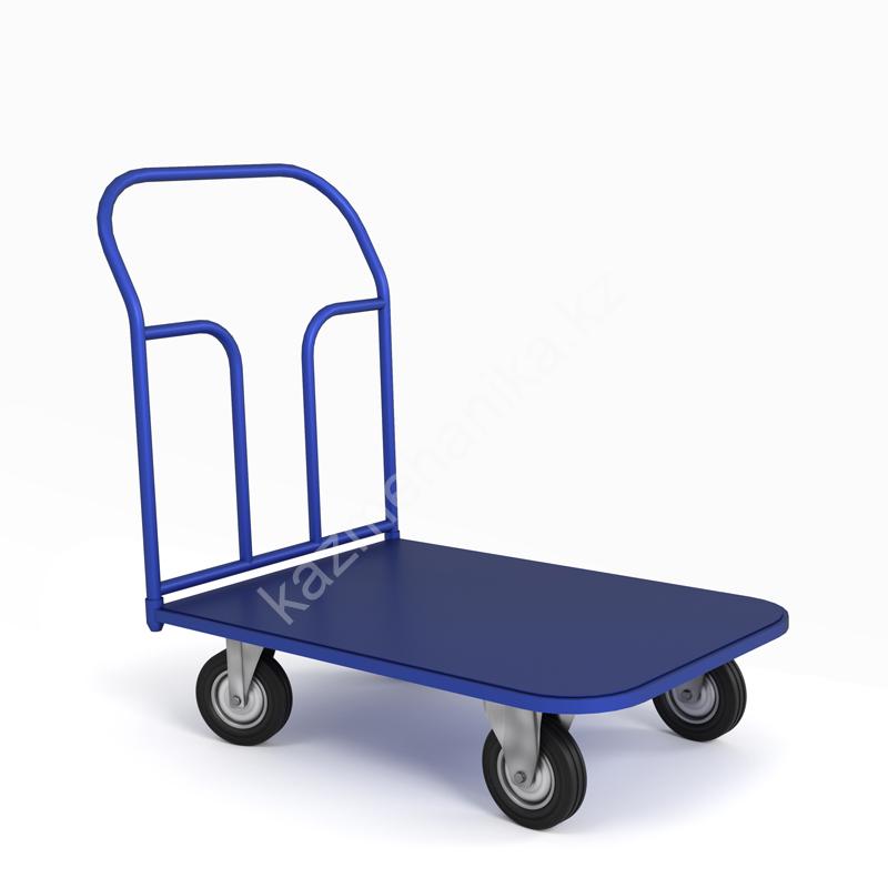 Тележка платформенная ТП 8 (г/п 550 кг, 1000x700 мм, колеса черная резина 200 мм) 65 0715 a