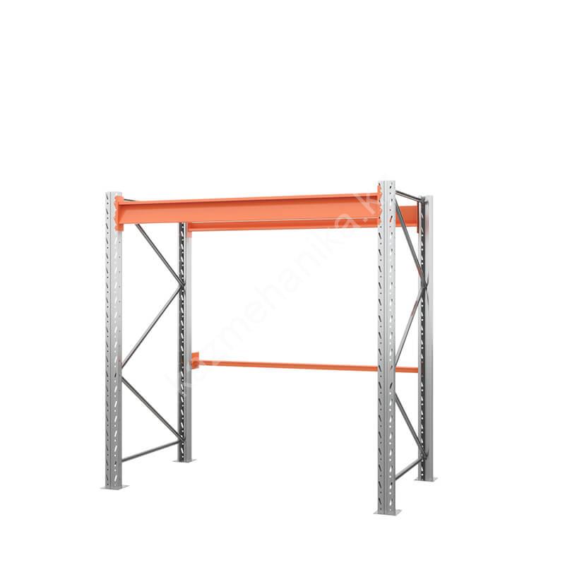 Стеллаж металлический паллетный (2000х1800х1100 мм), 1 ярус 96 201811200 a