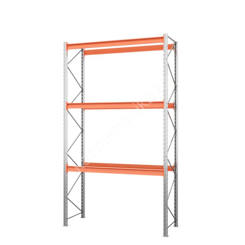 Стеллаж металлический паллетный (5000х2700х1100 мм), 3 яруса 96 502711300 a