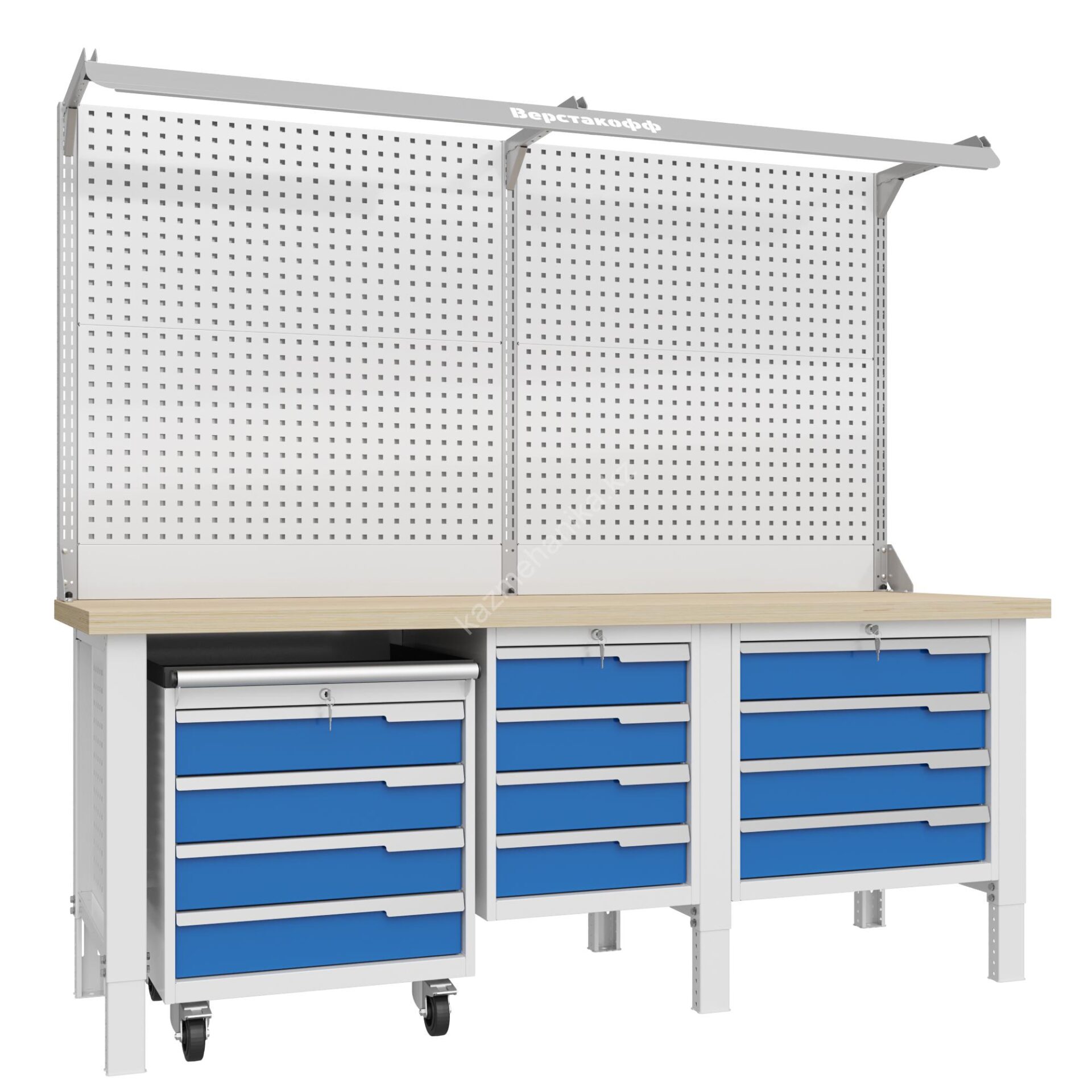 Верстак слесарный CTR 2202.S4L4M4.2-2F CRAFT 2202.S4L4M4.4 2F