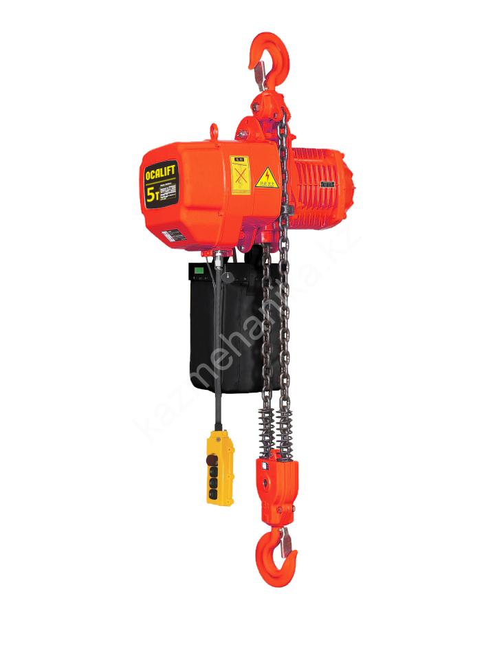 5т 6м таль цепная ТЭЦ OCALIFT 05-02S 380в стационарная на крюке ocalift 05 02 oca0502 na kruke