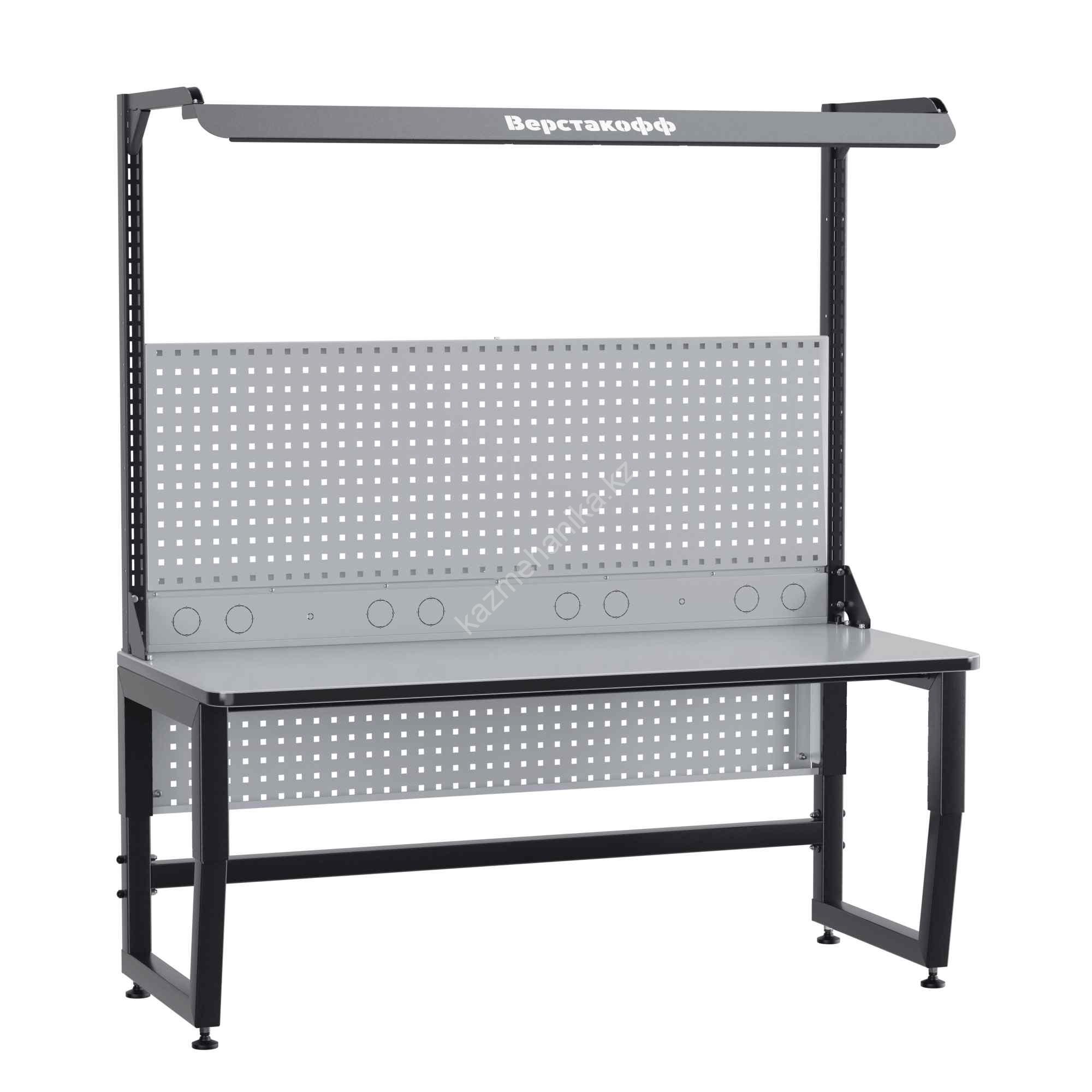 Антистатический стол SPC A16.0-1FR table antistatic blok komm perfopanel svet