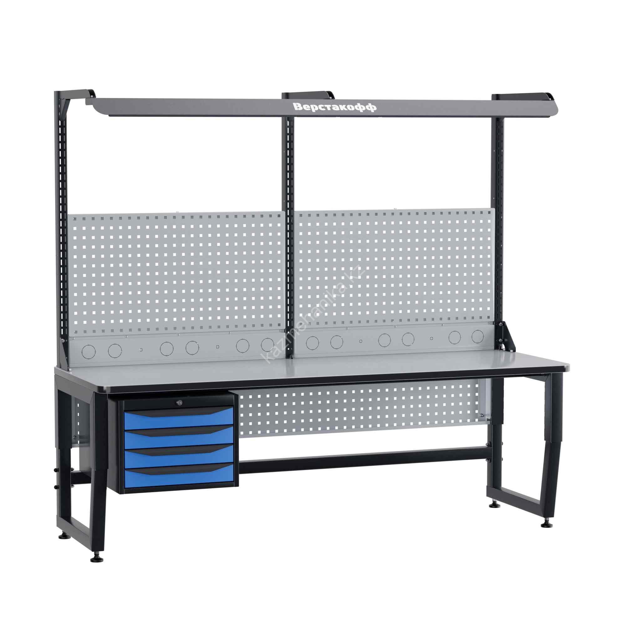 Антистатический стол SPC A20.4-1FR table antistatic tumba4 blok komm perf svet 2