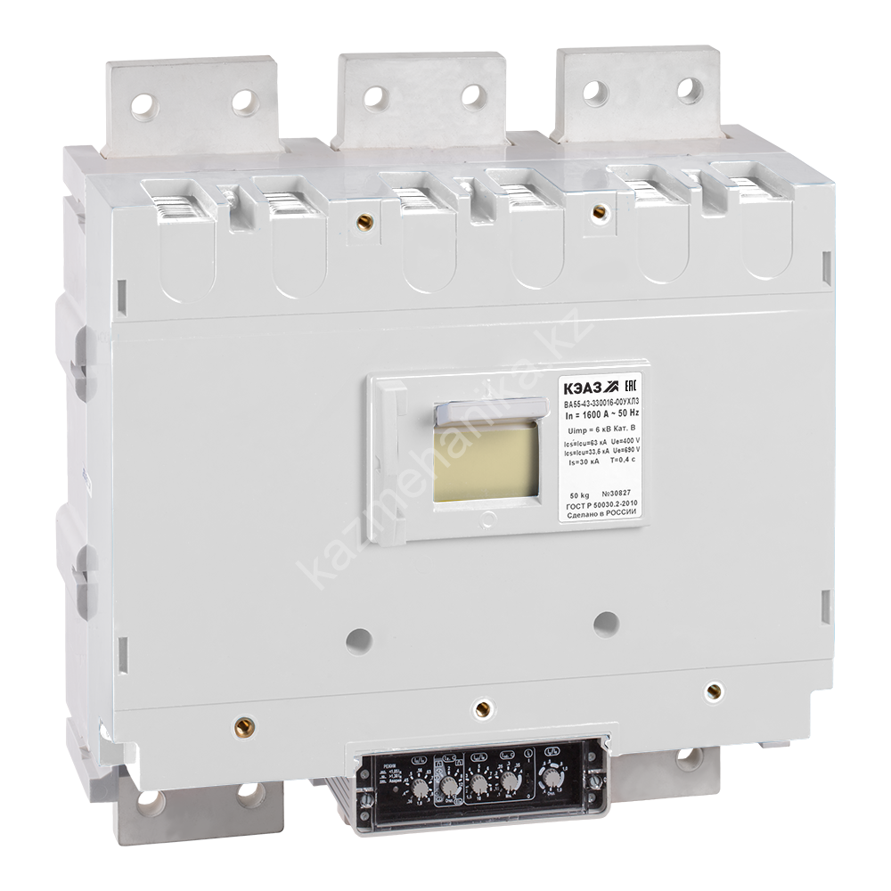 Выключатель автоматический ВА55-43-330016-1600А-690AC-УХЛ3-КЭАЗ va55 43 330016 1600a 690ac chb