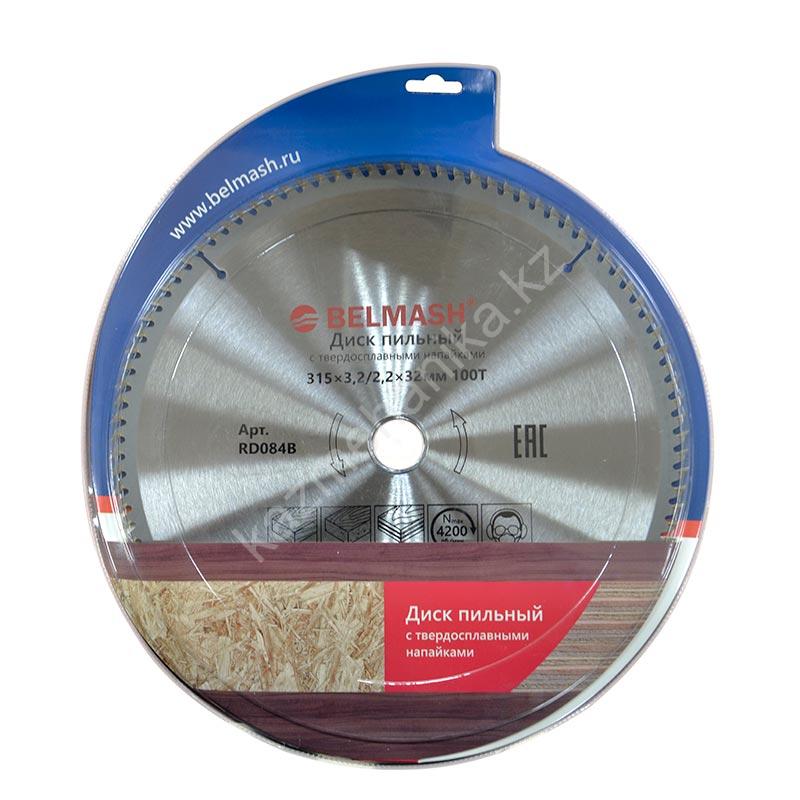 Диск пильный по ламинату BELMASH 315х3,4/2,2х32ММ 100Т Фотография: Диск пильный по ламинату BELMASH 315х3,4/2,2х32ММ 100Т