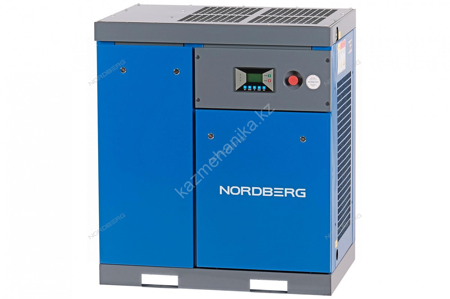 Компрессор винтовой, 22 кВт, 10 бар, 3085 л/мин, IP23, без ресивера NORDBERG NCB30 Фотография: Компрессор винтовой, 22 кВт, 10 бар, 3085 л/мин, IP23, без ресивера NORDBERG NCB30
