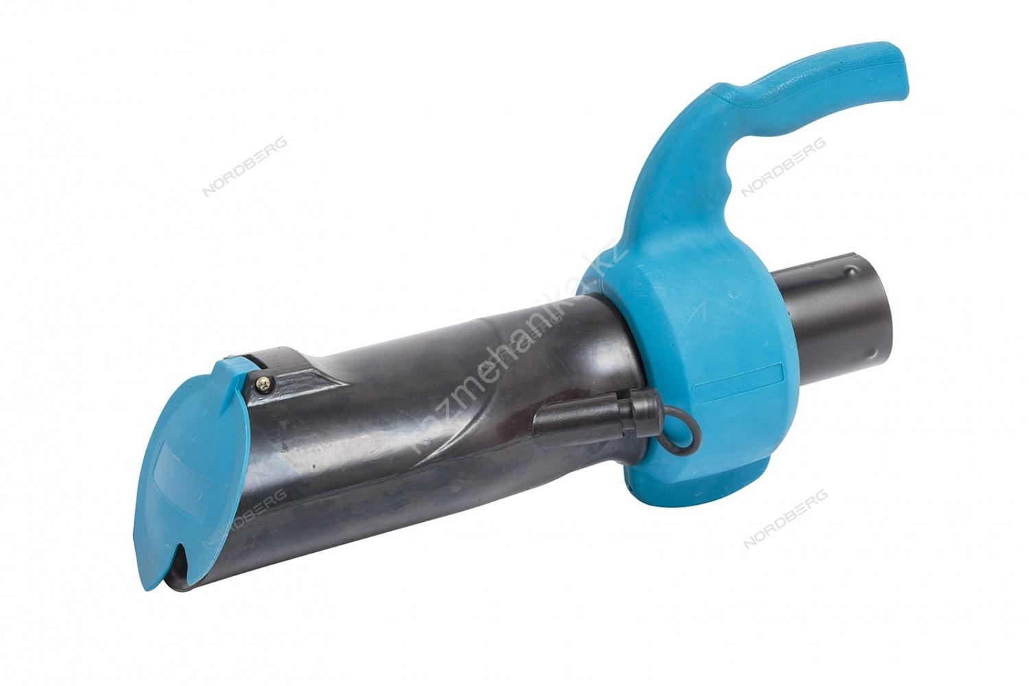 Насадка резиновая овальная с ручкой, на шланг D=75 мм Nordberg AN075DН Фотография: Насадка резиновая овальная с ручкой, на шланг D=75 мм Nordberg AN075DН