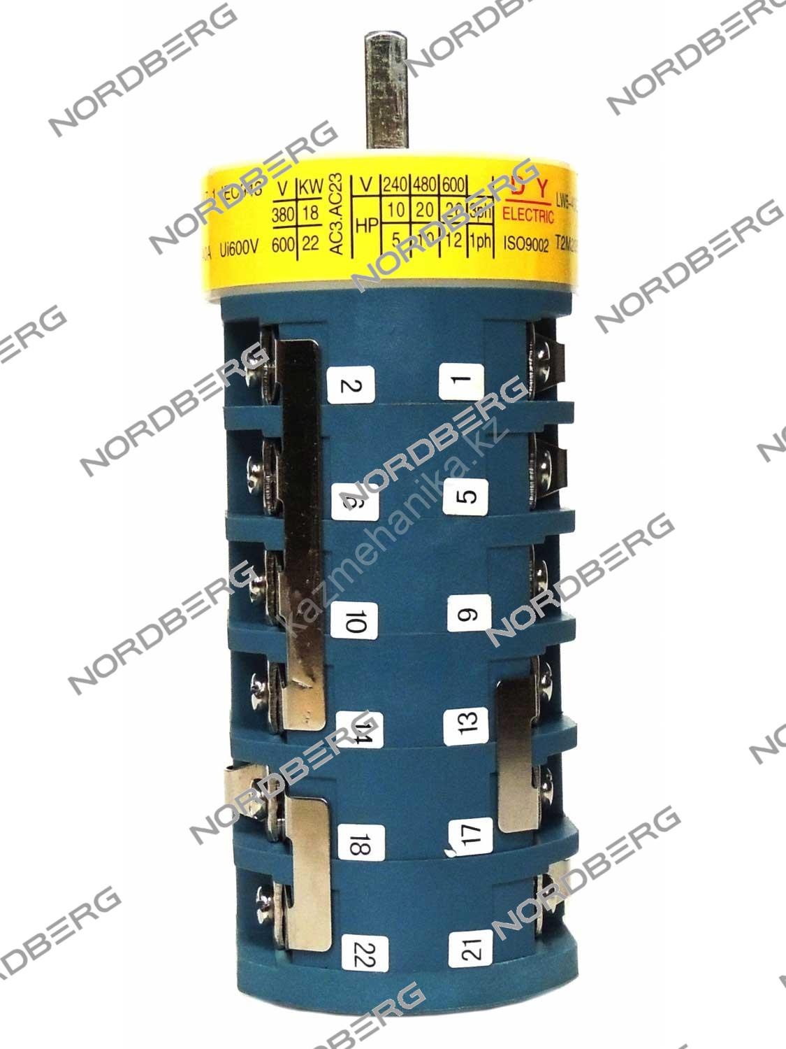 Переключатель пакетный (2-х скоростной) NORDBERG CT-D-7100007 Фотография: Переключатель пакетный (2-х скоростной) NORDBERG CT-D-7100007