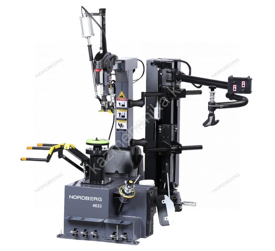Станок шиномонтажный автомат, до 30", с автоматической монтажной головкой, серый NORDBERG 4633 Фотография: Станок шиномонтажный автомат, до 30″, с автоматической монтажной головкой, серый NORDBERG 4633