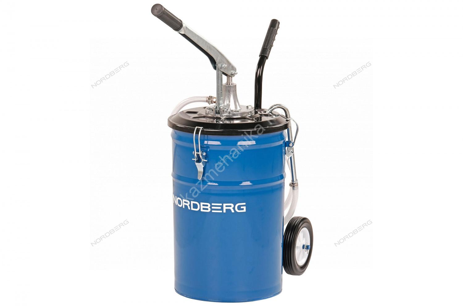 Установка для раздачи масла ручная, 25 л NORDBERG N4030 Фотография: Установка для раздачи масла ручная, 25 л NORDBERG N4030