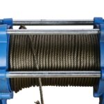 Лебедка электрическая  750 кг  70 м с канатом 380 В TOR KCD