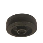 Колесо большегрузное D 54 125 мм резина на ось (F)