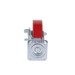 Колесо большегрузное поворотное SCpb 63 150 мм полиуретановое с тормозом (N)