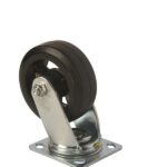 Колесо большегрузное поворотное SCd 55 125 мм обрезиненное (N)