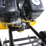 Виброплита 95 кг, 20кН (Honda) бак, коврик, колесный комплект TOR T-90