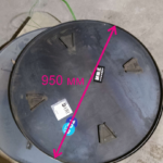Диск сглаживающий для затирочных машин ZDMR1000 (Disc pan)