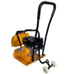 Виброплита 55 кг, 15кН (Loncin), бак, колесный комплект TOR C-60