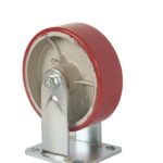 Колесо большегрузное неповоротное FCp 63 150 мм полиуретановое (F)