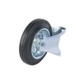 Колесо неповоротное усиленное резина FRC 80 200 мм