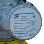 Лебедка электрическая  300/600кг  60/30м с канатом 380В 24м/мин алюминиевый корпус TOR KCD (TSA)
