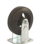 Колесо большегрузное неповоротное FCd 63 150 мм обрезиненное (F)