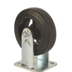 Колесо большегрузное неповоротное FCd 63 150 мм обрезиненное (F)