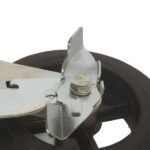 Колесо большегрузное поворотное SCdb 80 200 мм обрезиненное с тормозом (N)