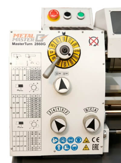 MasterTurn 2880G 9 Настольный токарно-винторезный станок Metal Master MasterTurn 2880G