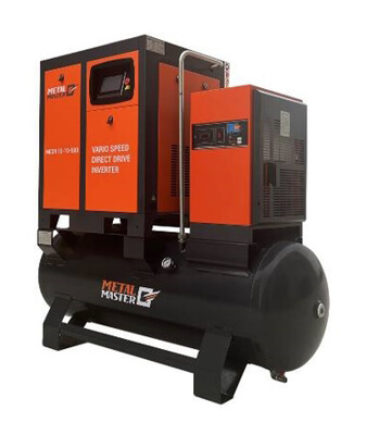 Компрессорная станция 3 в 1 с прямым приводом Metal Master MCDR INVERTER Компрессорная станция 3 в 1 с прямым приводом Metal Master MCDR INVERTER