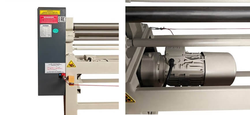 Электромеханические вальцы ISITAN IR 2050x75 Электромеханические вальцы ISITAN IR 2050x75